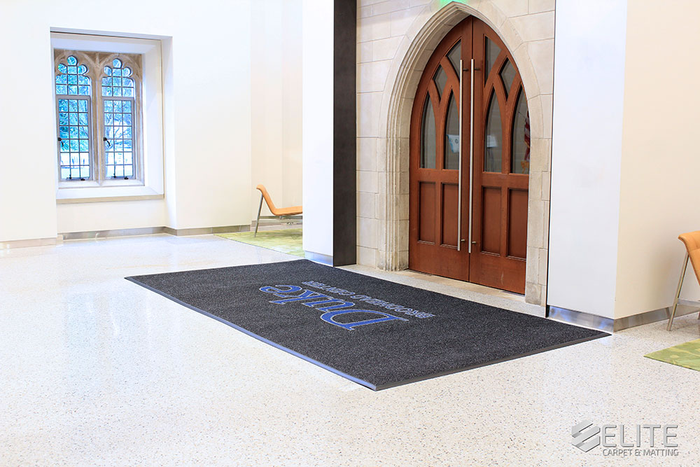 Duke Penn Pavilion Custom Logo Mats by Elite Carpet & Matting Company